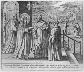 Encuentro entre San Juan de la Cruz y Santa Teresa de Ávila